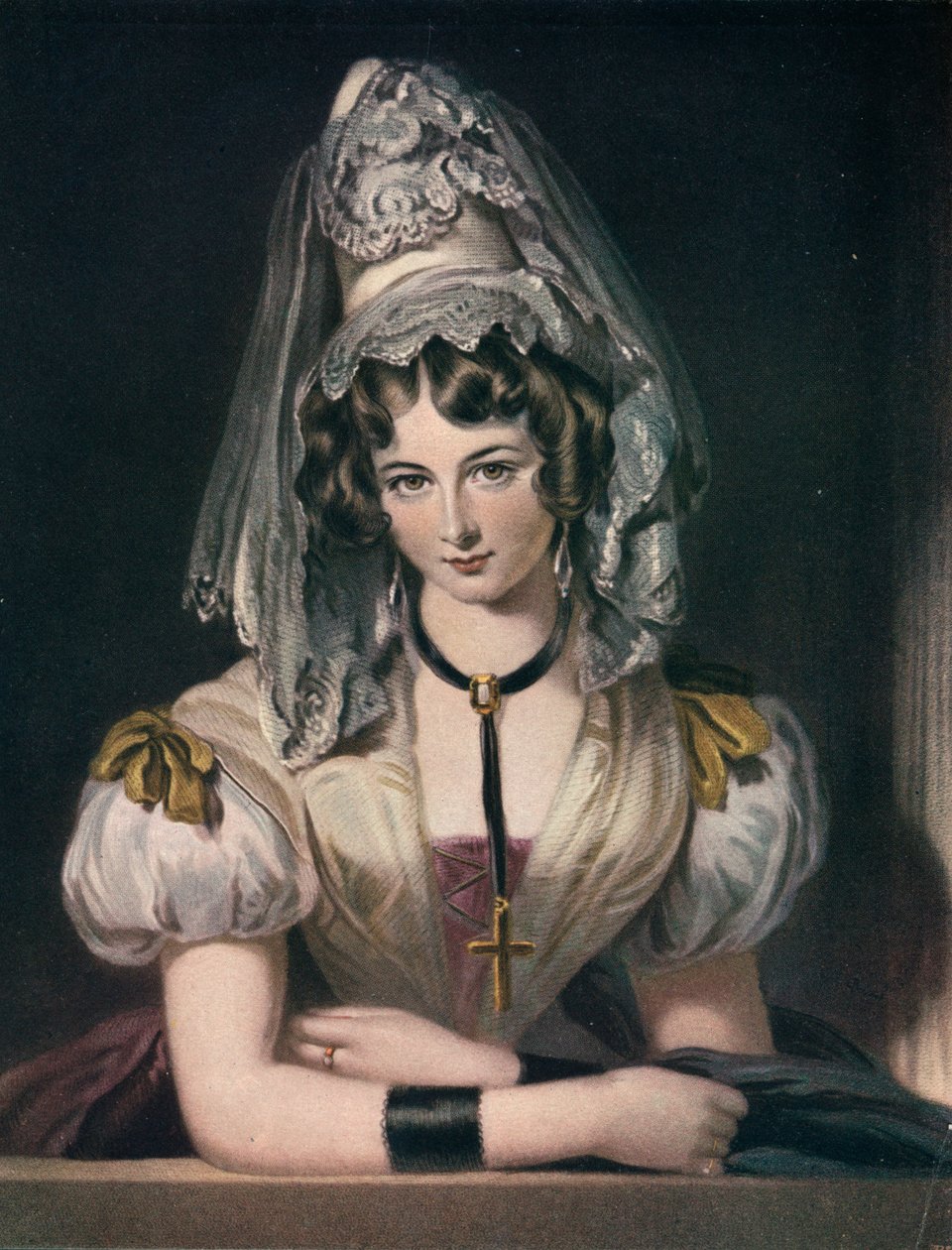 Lady Maria Theresa Lewis, 1800-tallet, 1904 af Samuel Cousins