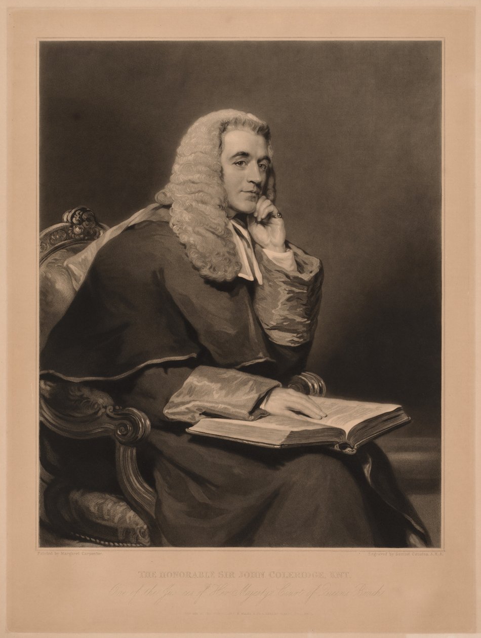 Sir John Taylor Coleridge af Samuel Cousins