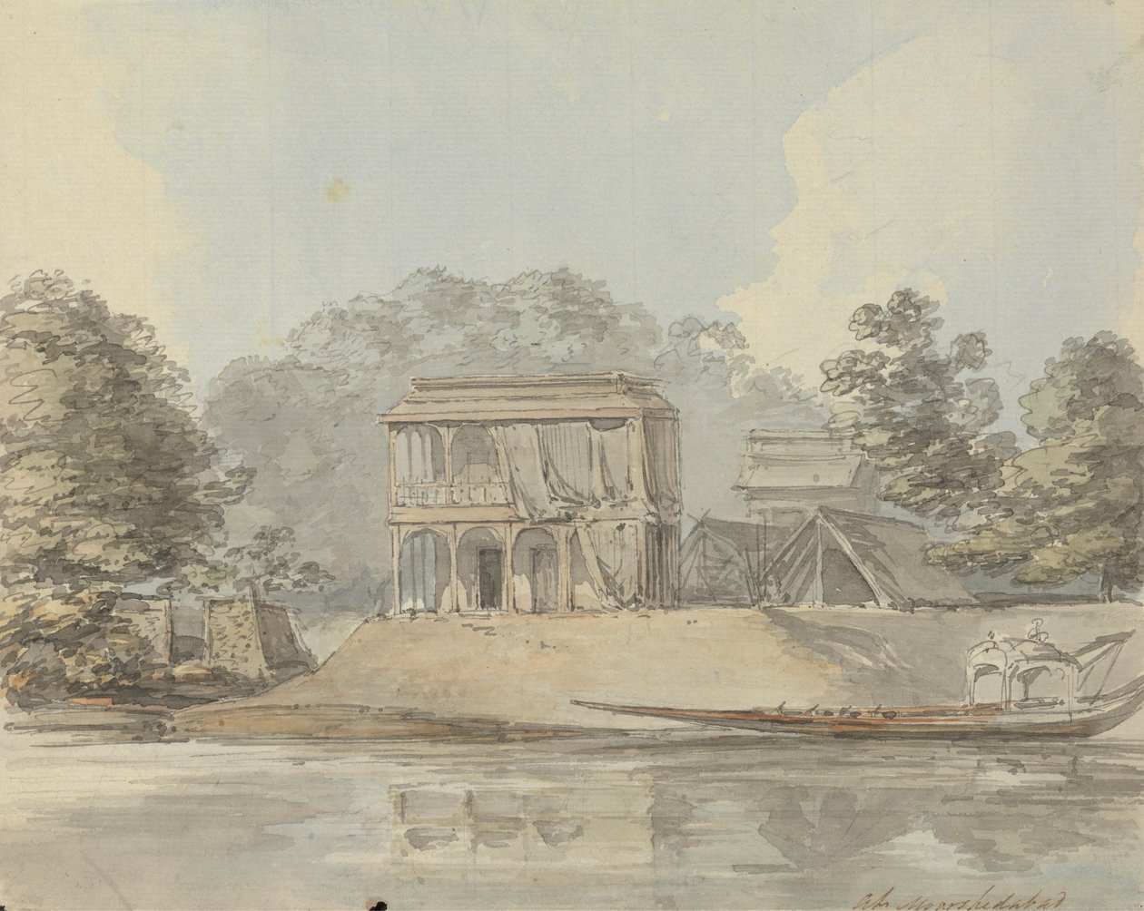 Moorshedabad [Murshidabad] af Samuel Davis