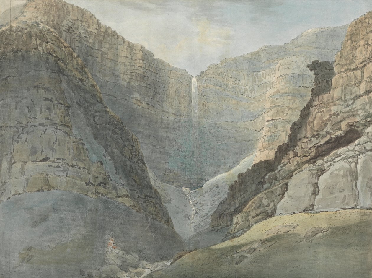 Rocky Gorge med et vandfald af Samuel Davis