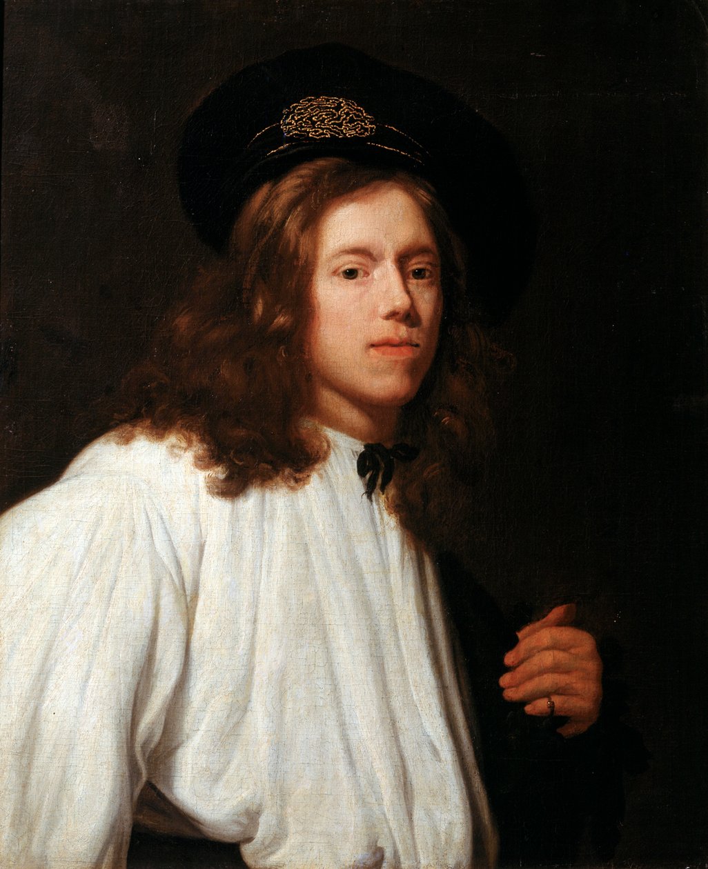Selvportræt, 1600-tallet. af Samuel van Hoogstraten