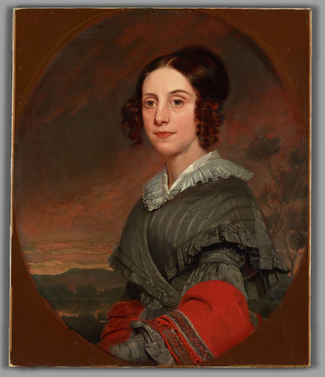 Cornelia Ann Hillhouse, født Cornelia Ann Lawrence, 1802-1874 af Samuel Finley Breese Morse