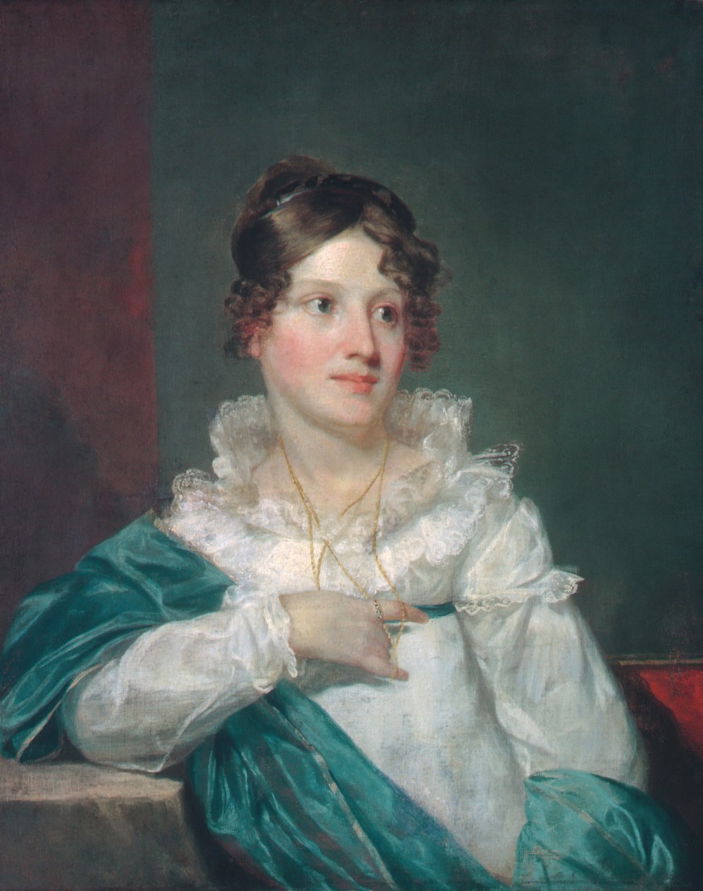 Fru. Daniel DeSaussure Bacot, ca. 1820. af Samuel Finley Breese Morse