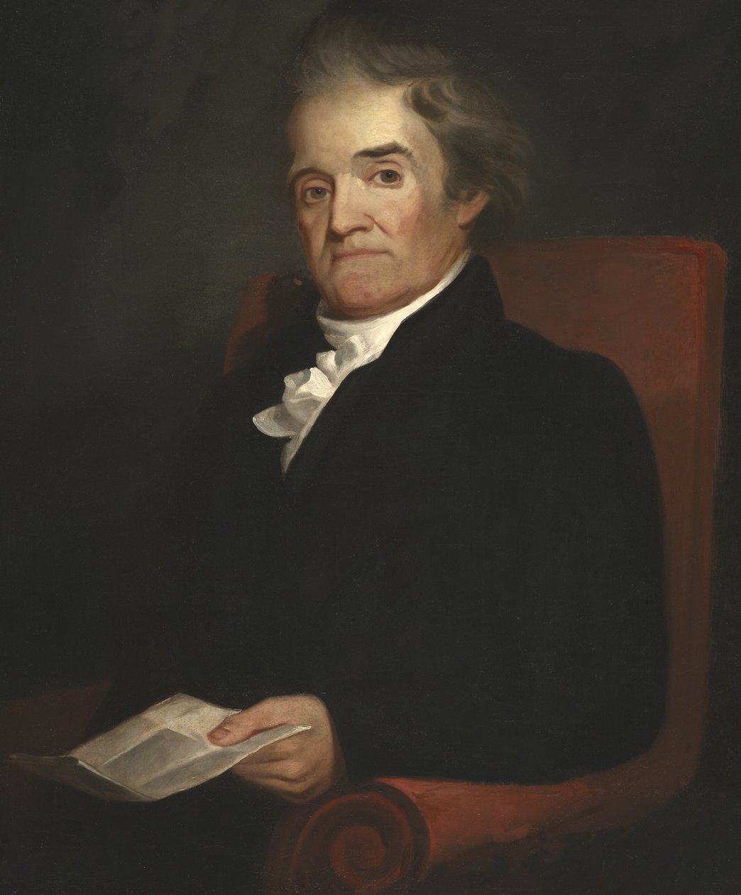 Noah Webster (1758 - 1843) (farvelitografi) af Samuel Finley Breese Morse