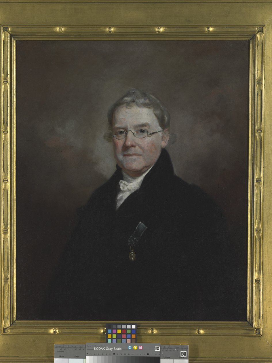 Portræt af Dr. James E. B. Finley, ukendt dato (olie på lærred) af Samuel Finley Breese Morse