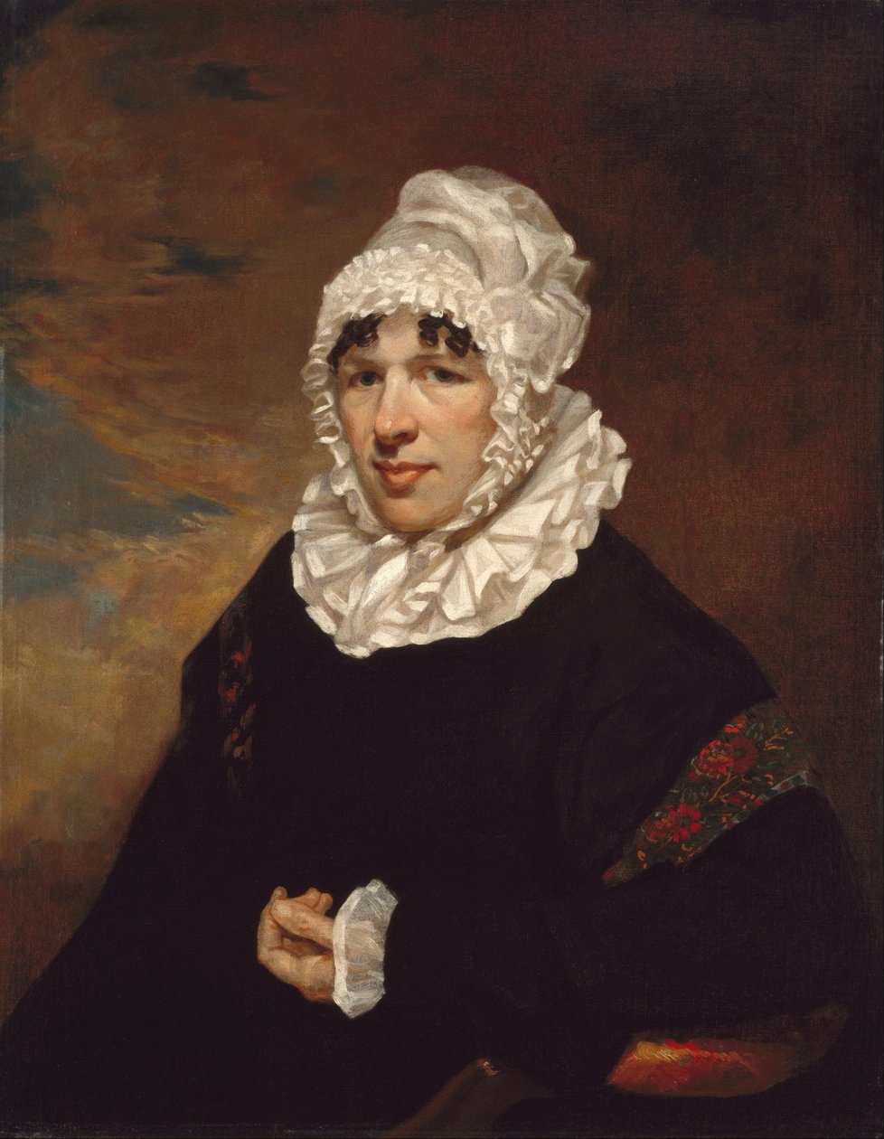 Portræt af fru John Earnest Poyas af Samuel Finley Breese Morse
