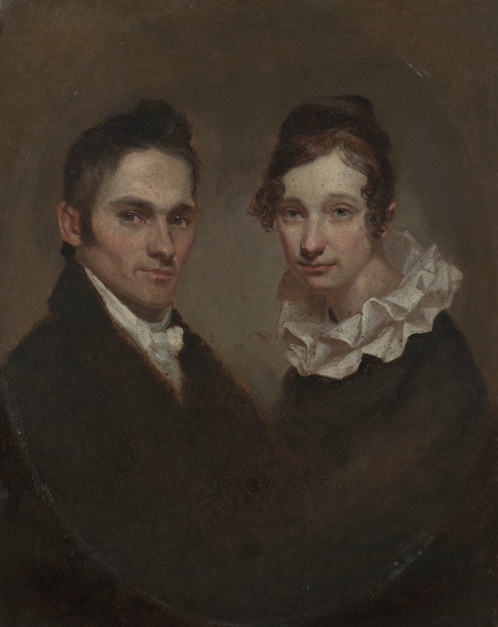 Pastor Hiram Bingham og Sybil Moseley Bingham (1789 af Samuel Finley Breese Morse
