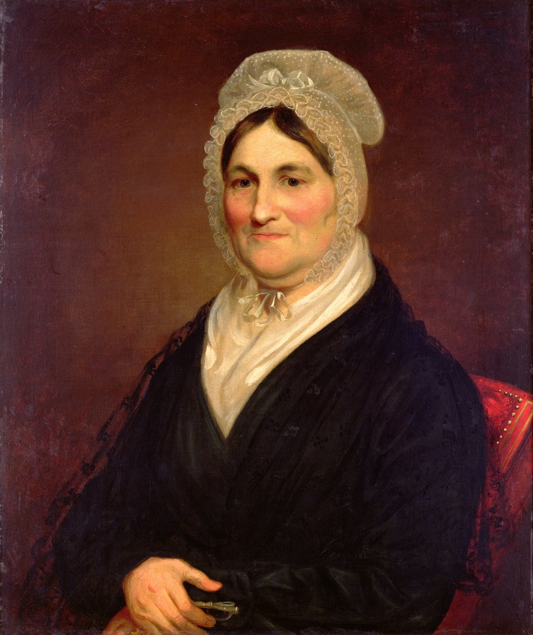 The Lace Cap (olie på plade) af Samuel Finley Breese Morse
