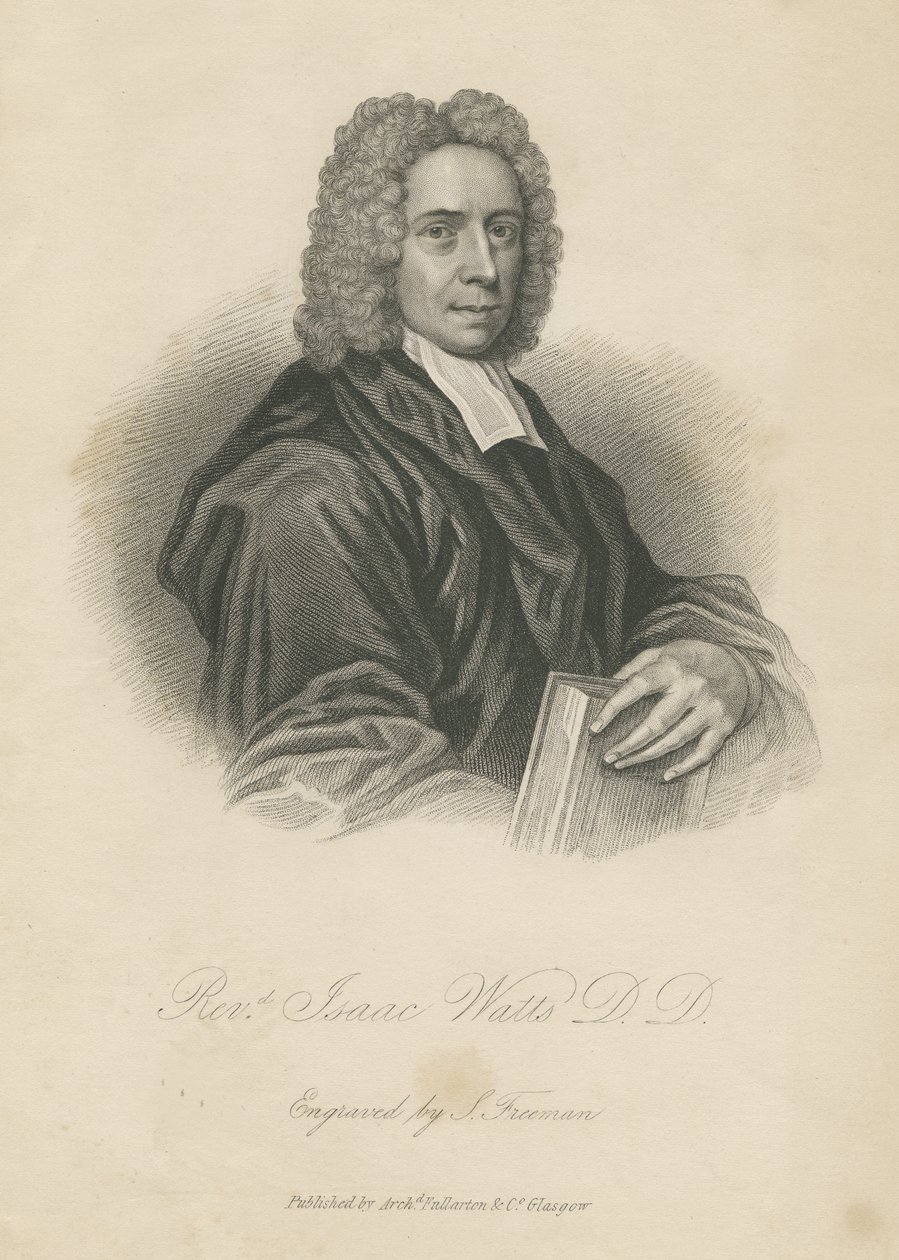 Rev Isaac Watts af Samuel Freeman
