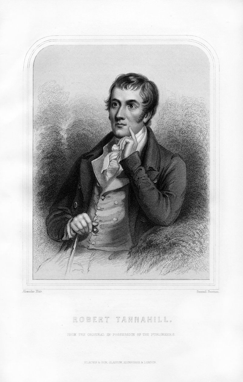 Robert Tannahill, skotsk digter, 1870 af Samuel Freeman