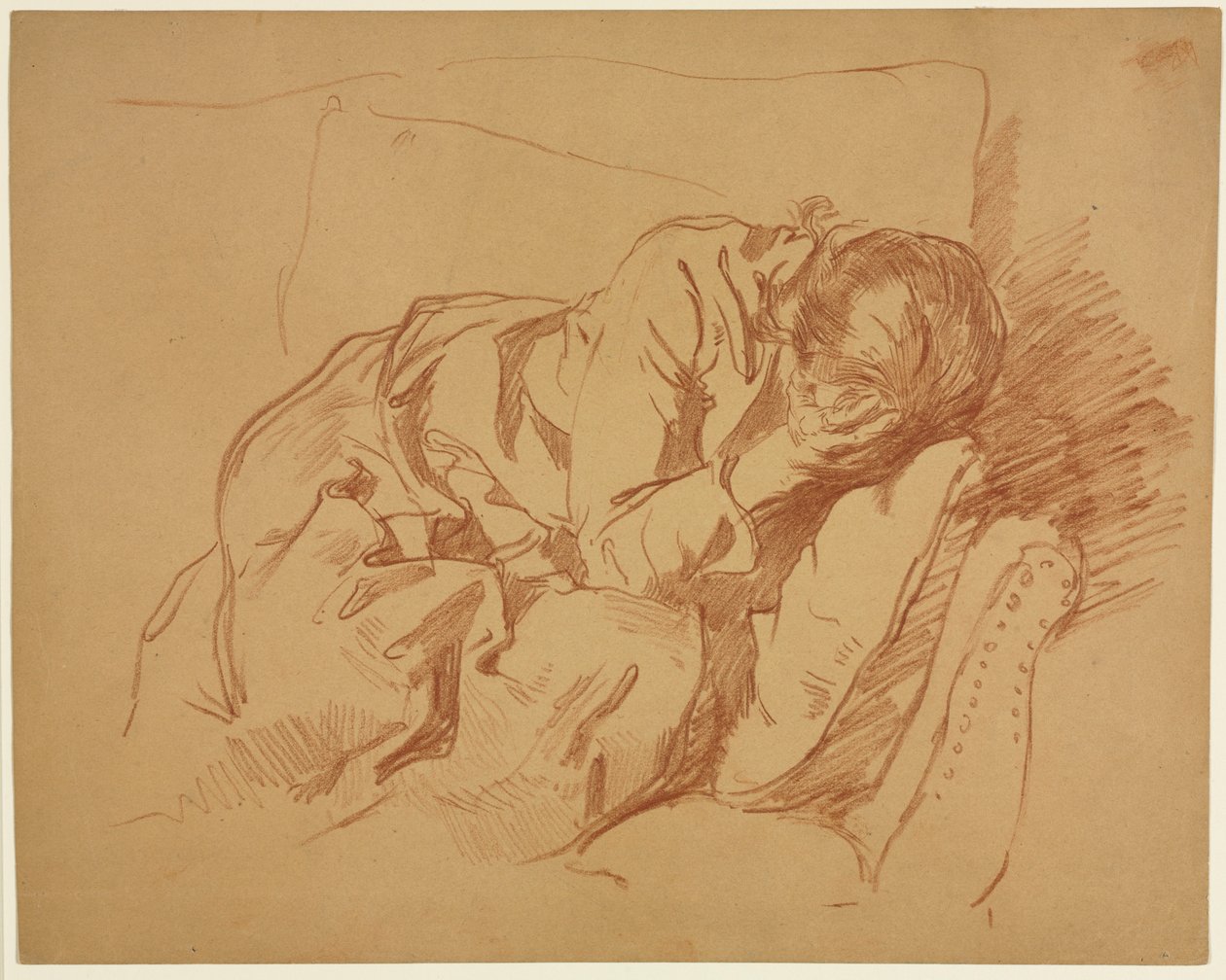 Beklagende kvinde Sarah H. Crone, 1880