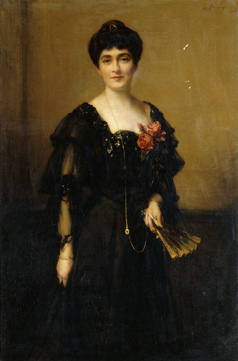 Portræt af fru Frederick Ashton Johnson af Samuel Henry William Llewelyn