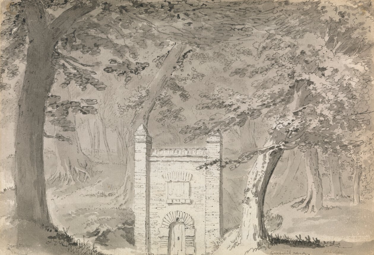 Greenwich Park af Samuel Hieronymus Grimm