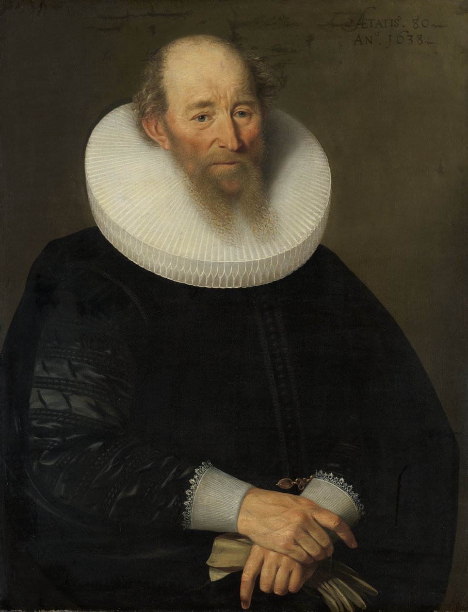 Portræt af en gammel mand af Samuel Hoffmann