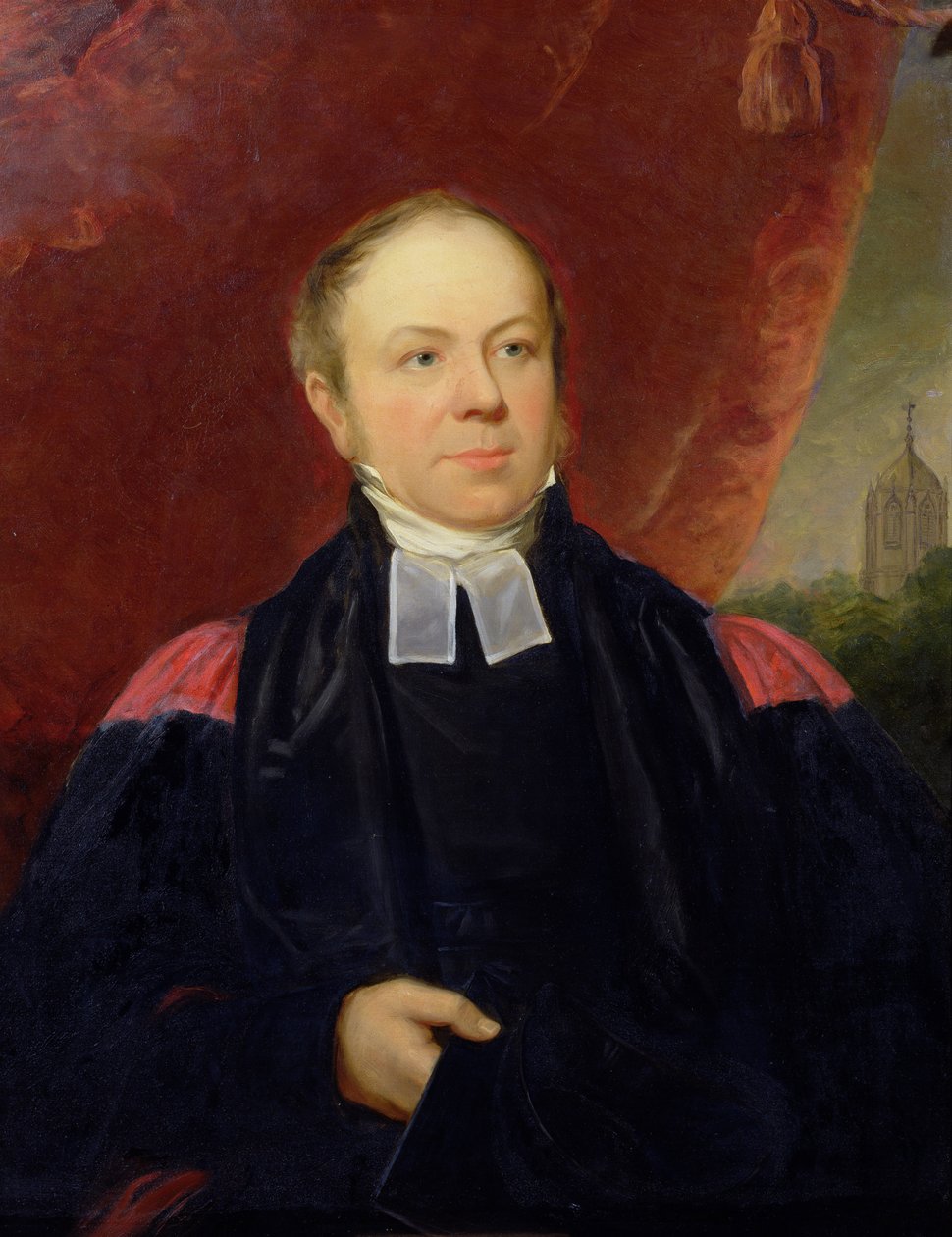 Portræt af William Buckland (1784-1856) professor i mineralogi ved Oxford University og dekan for Westminster af Samuel Howell