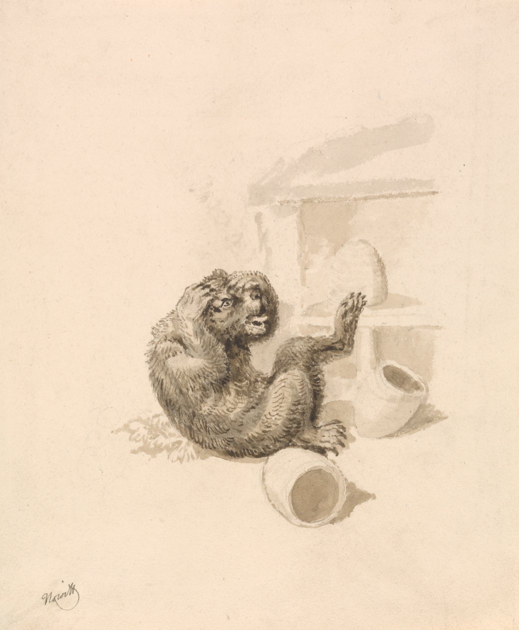 Bjørne- og bistader af Samuel Howitt