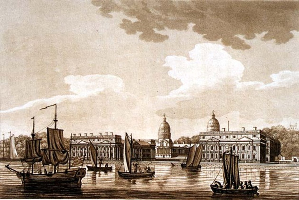 Greenwich Hospital, illustration fra 