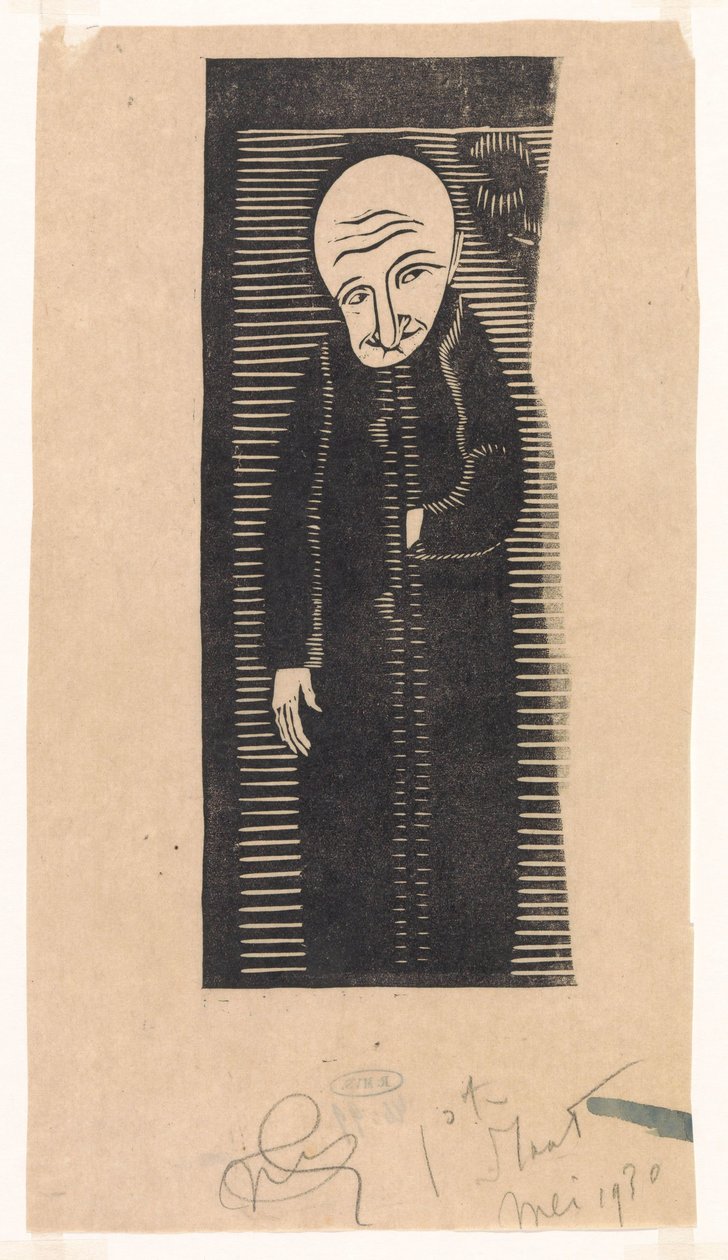 mørke sind af Samuel Jessurun de Mesquita (signed by artist)