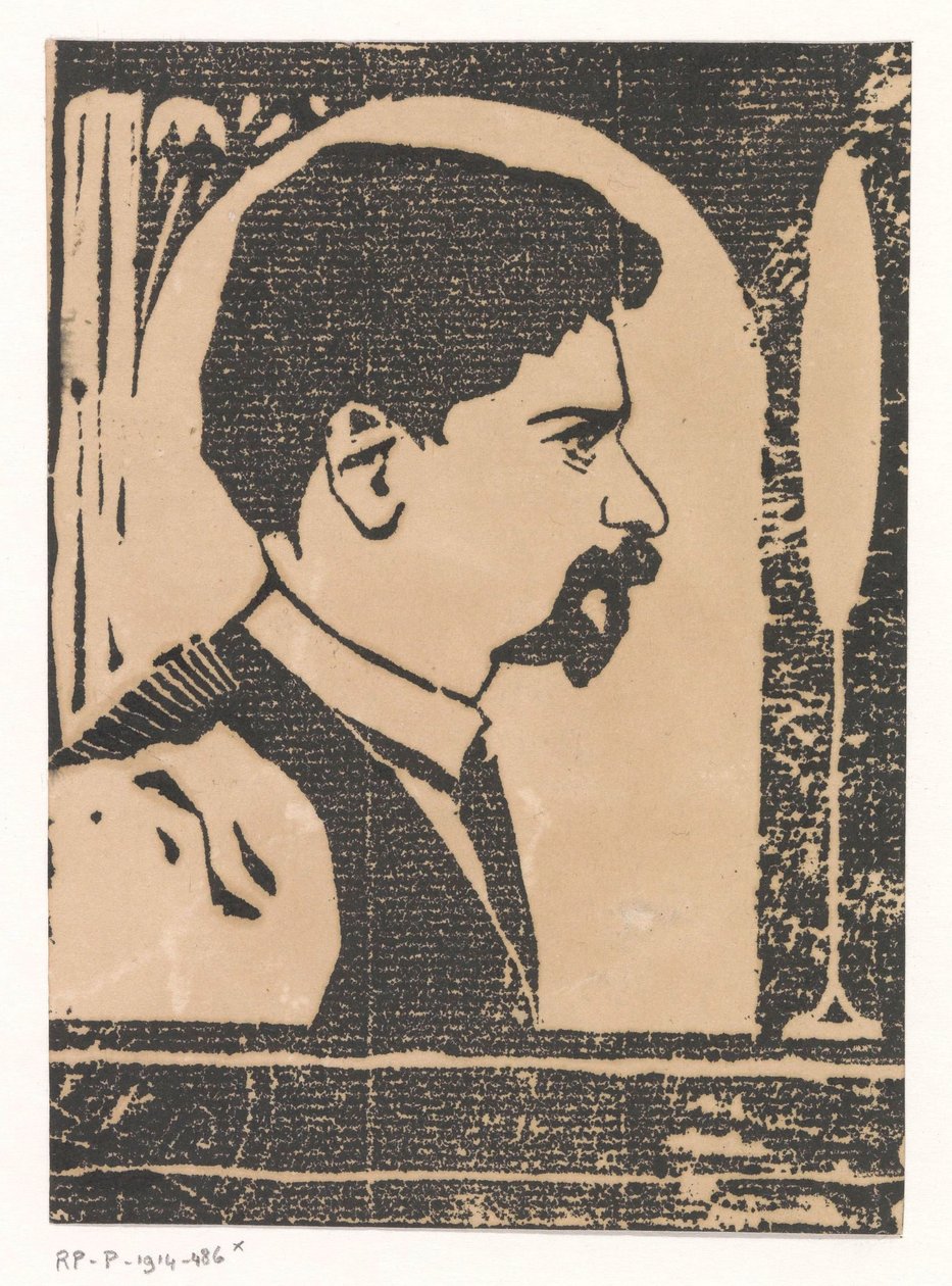 Selvportræt af Samuel Jessurun de Mesquita