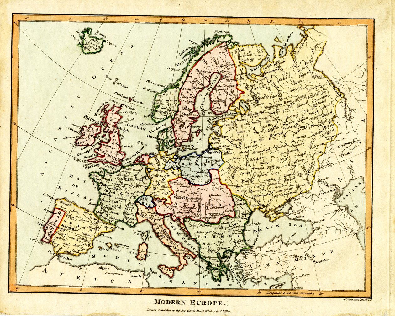 Det moderne Europa af Samuel John Neele