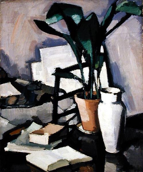 Aspidistra af Samuel John Peploe