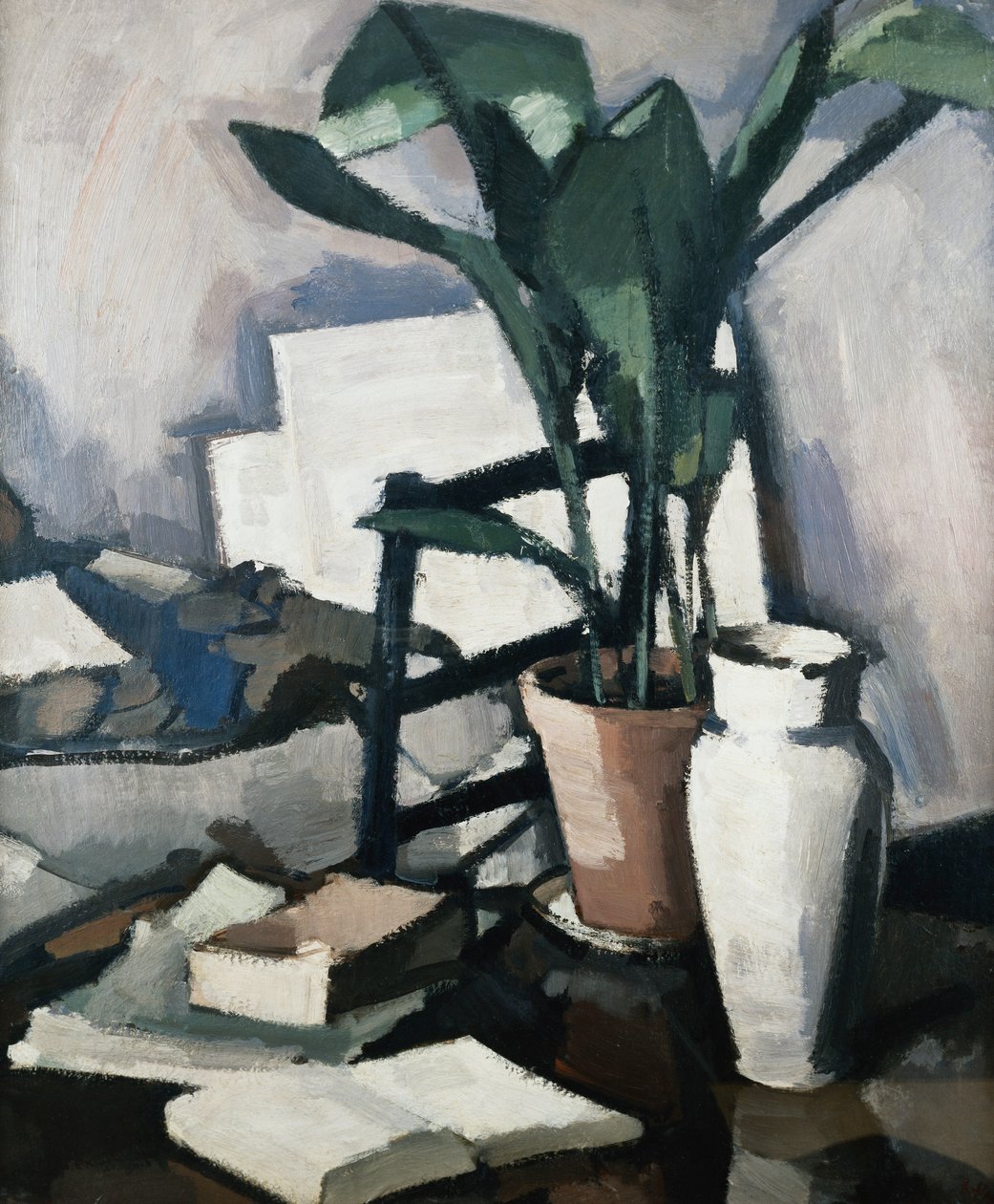 Aspidistra, ca. 1924 af Samuel John Peploe