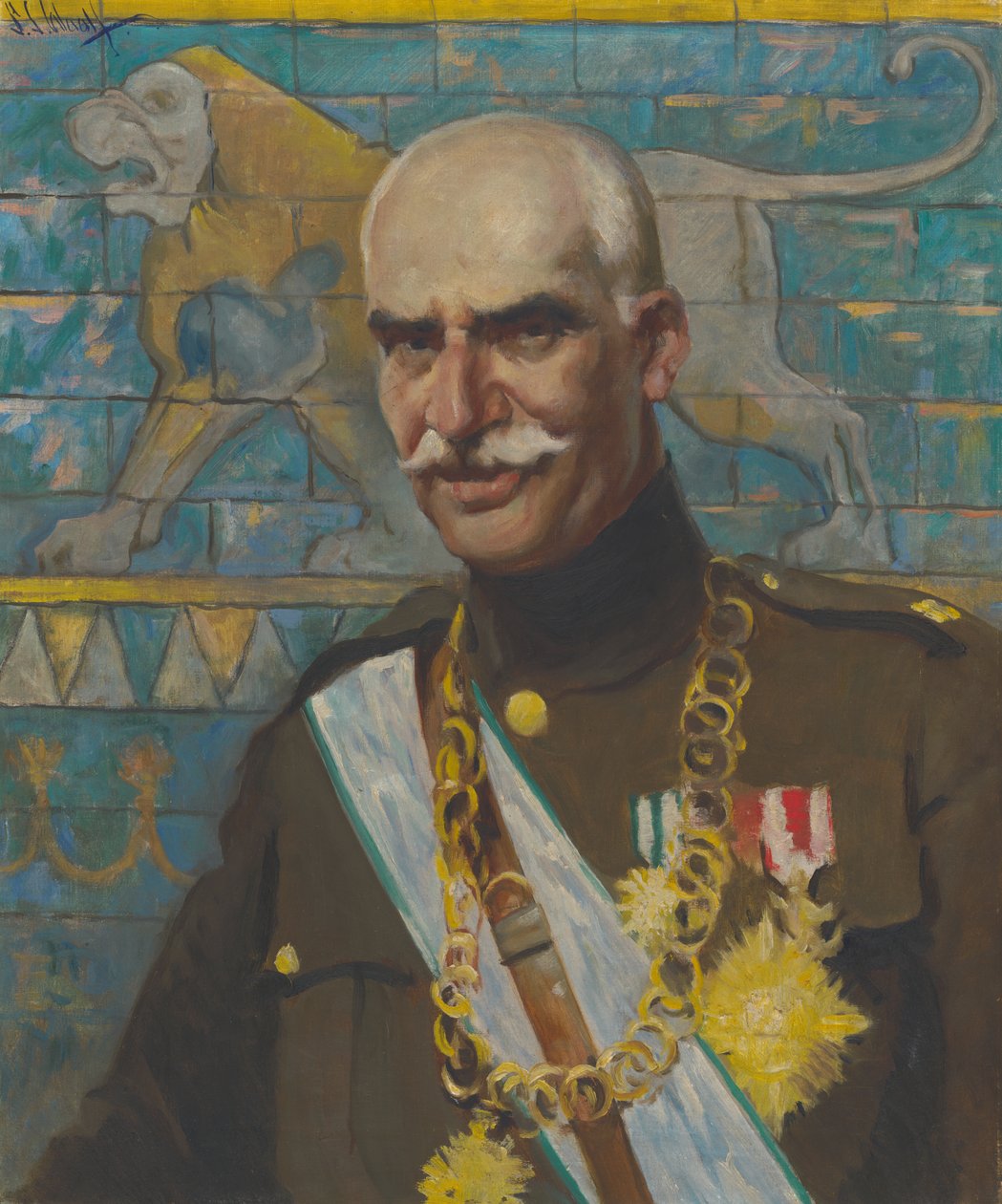 Reza Shah Pahlavi, 1938. af Samuel Johnson Woolf