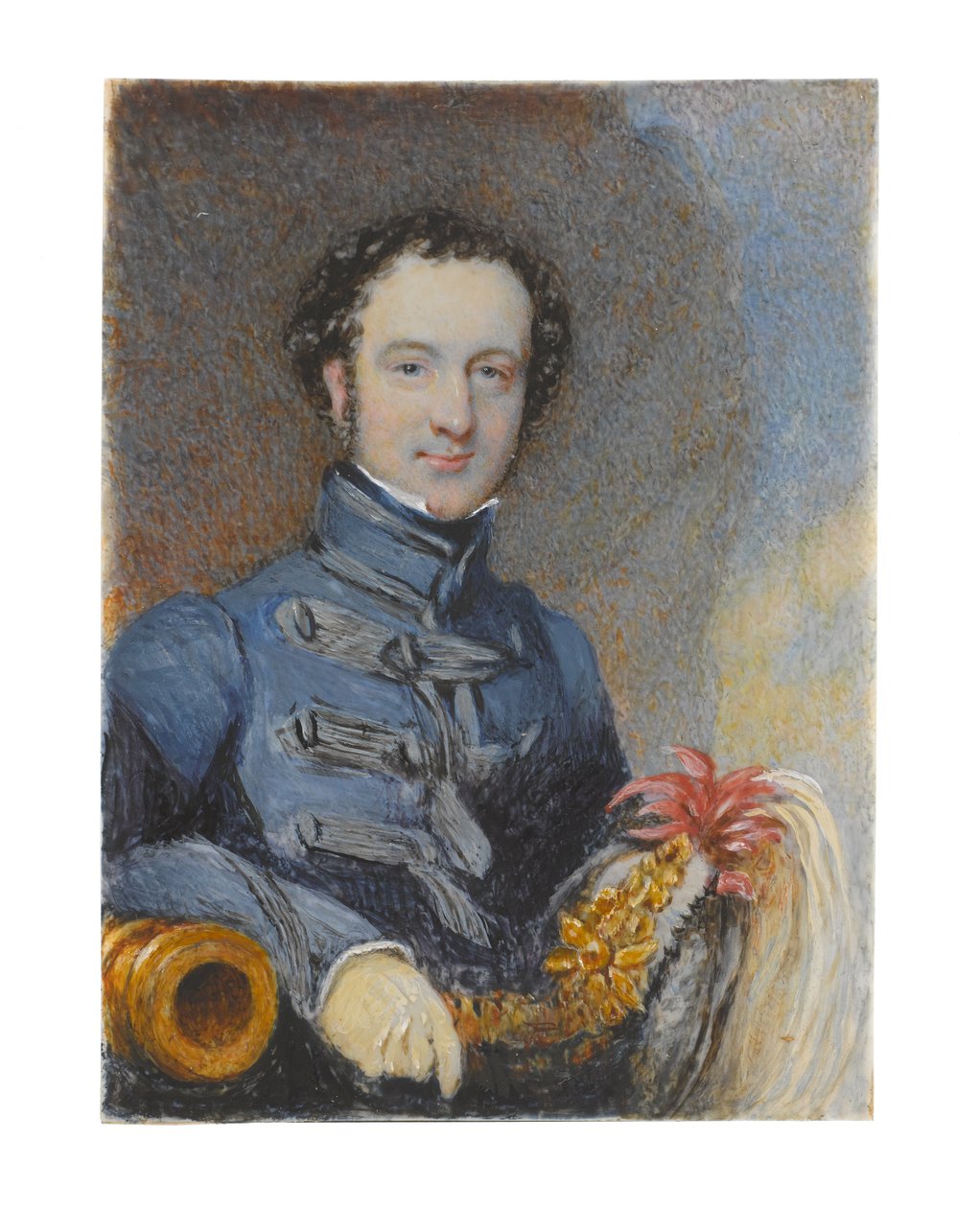 Kaptajn William Siborne, 1830 ca af Samuel Lover