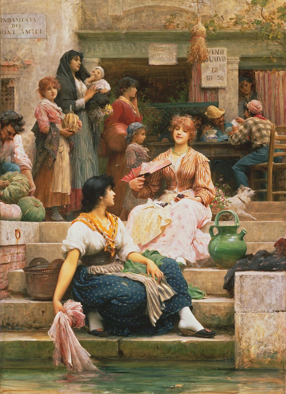venetianere af Samuel Luke Fildes