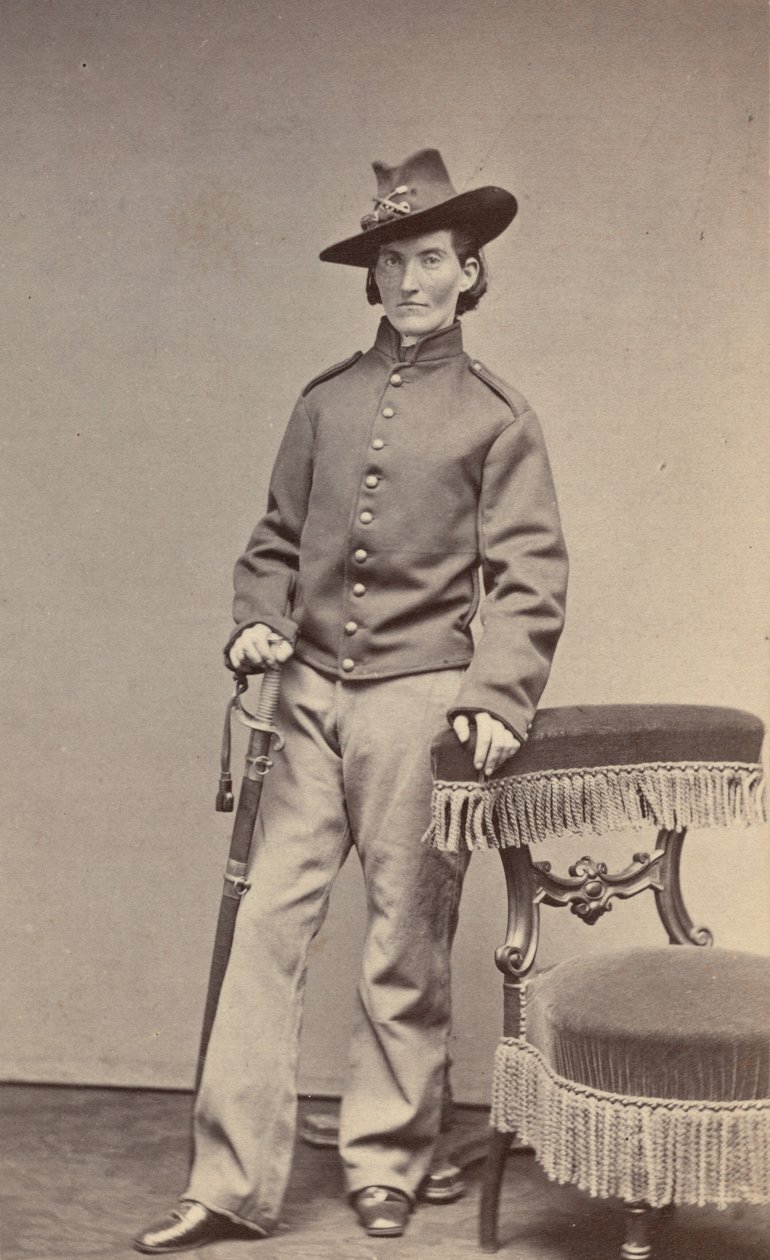 Frances Clayton, ca. 1865 (foto) af Samuel Masury
