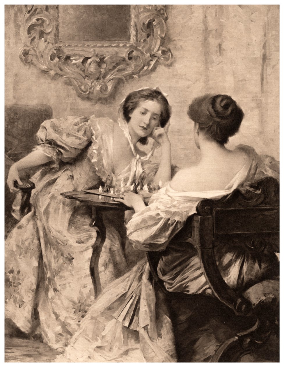 Skakspillerne, 1903 af Samuel Melton Fisher