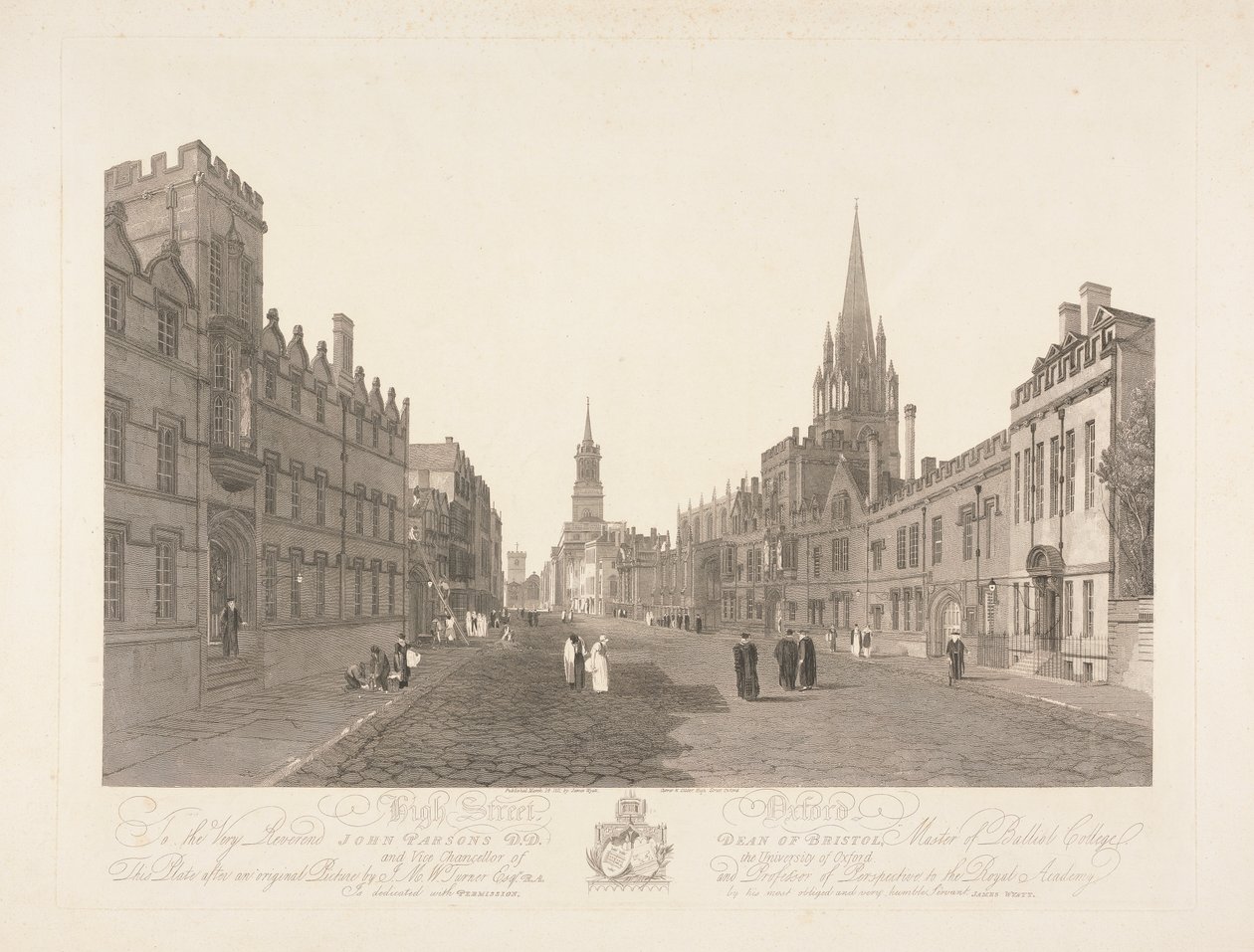 High Street, Oxford af Samuel Middiman
