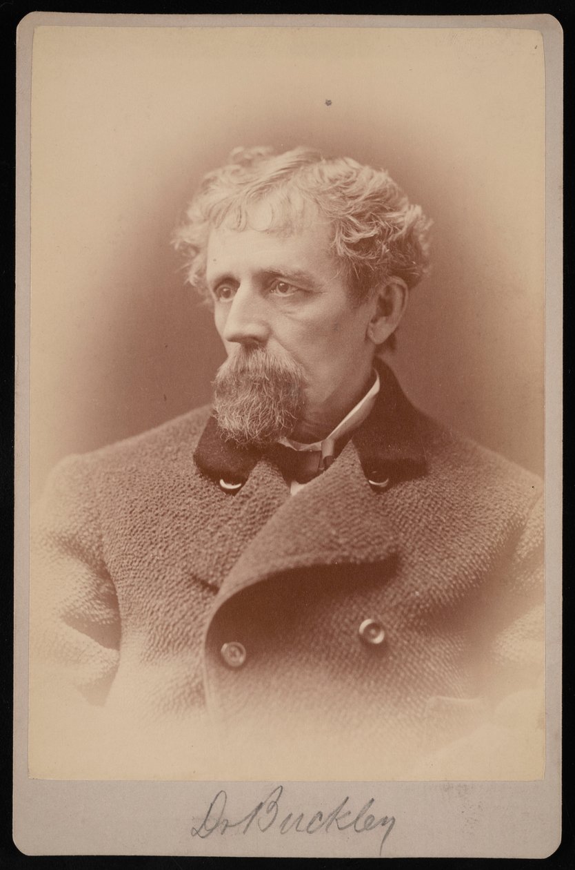 Portræt af Dr. Buckley, 1878. af Samuel Montague Fassett