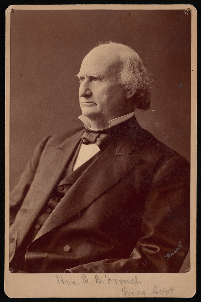 Portræt af Ezra Bartlett French 1810-1880, 1870