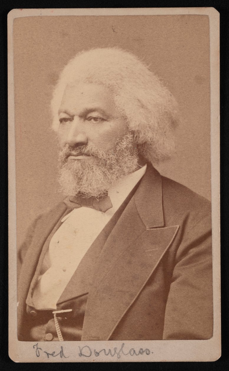 Portræt af Frederick Douglass 1817-1895, 1878. af Samuel Montague Fassett