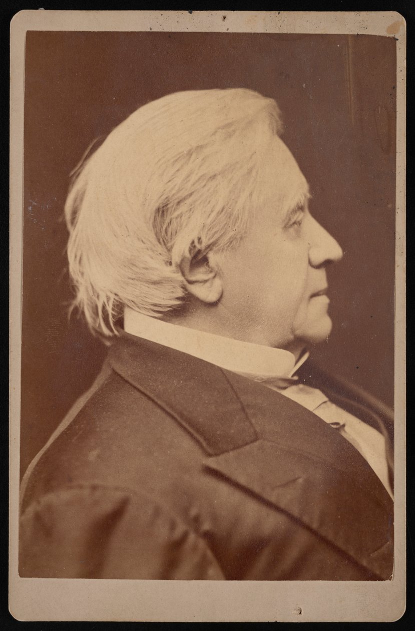 Portræt af Joseph Henry 1797-1878, december 1875. af Samuel Montague Fassett