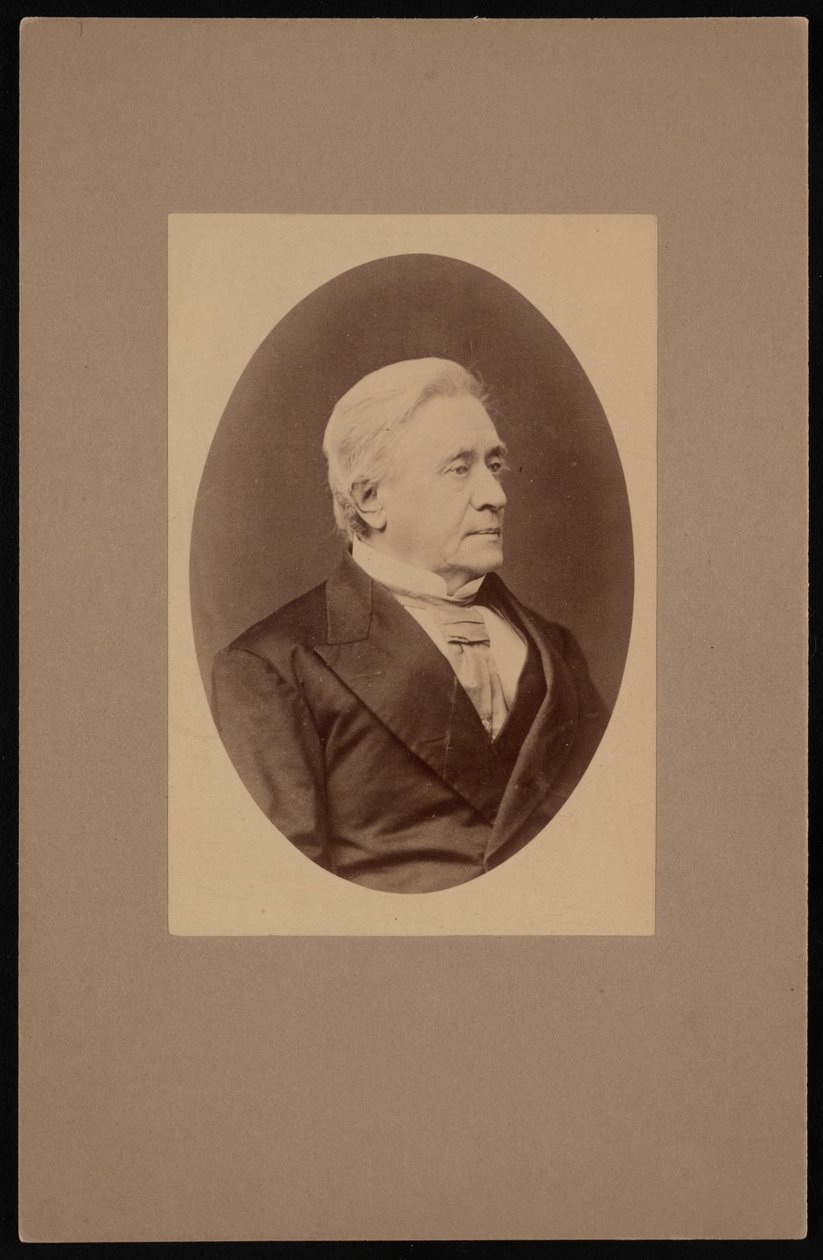 Portræt af Joseph Henry 1797-1878, december 1875. af Samuel Montague Fassett