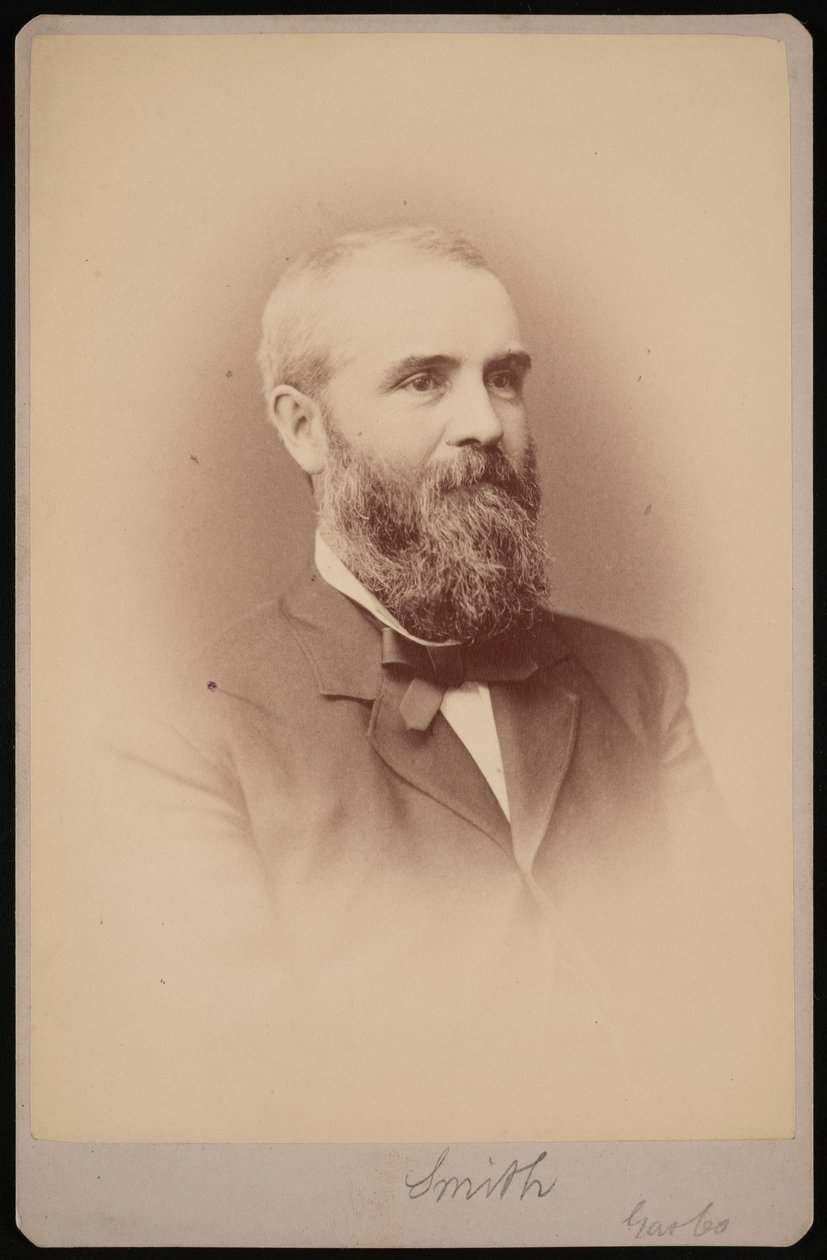 Portræt af Smith, 1879. af Samuel Montague Fassett