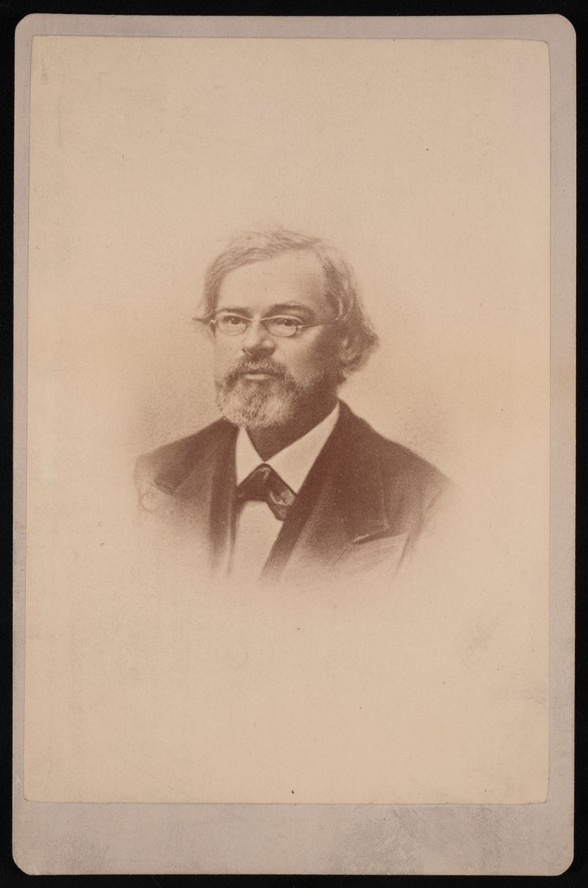 Portræt af Townend Glover 1813-1883, 1878. af Samuel Montague Fassett