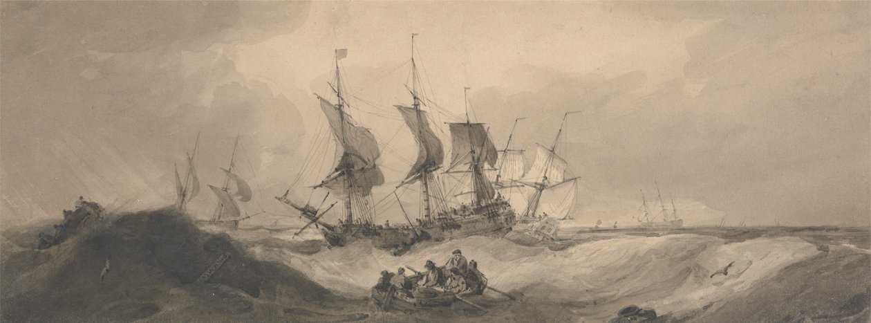 Forsendelse på en stormfuld dag af Samuel Owen