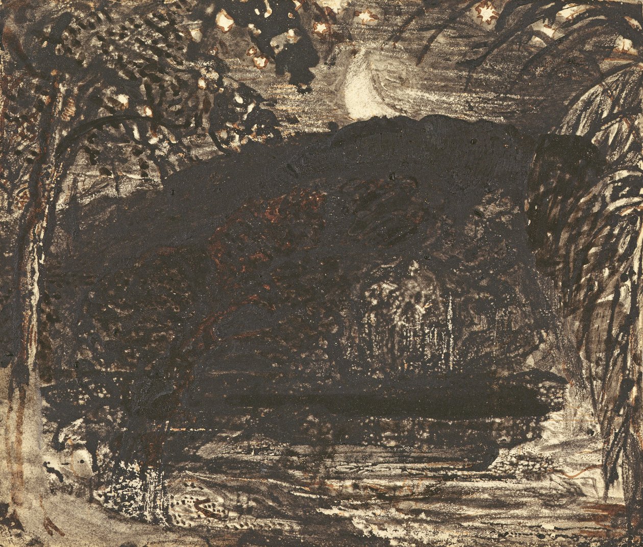 Moonrisedani af Samuel Palmer