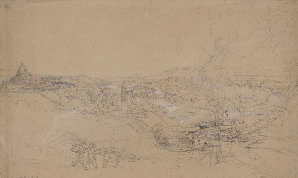 Rom fra San Spirito af Samuel Palmer