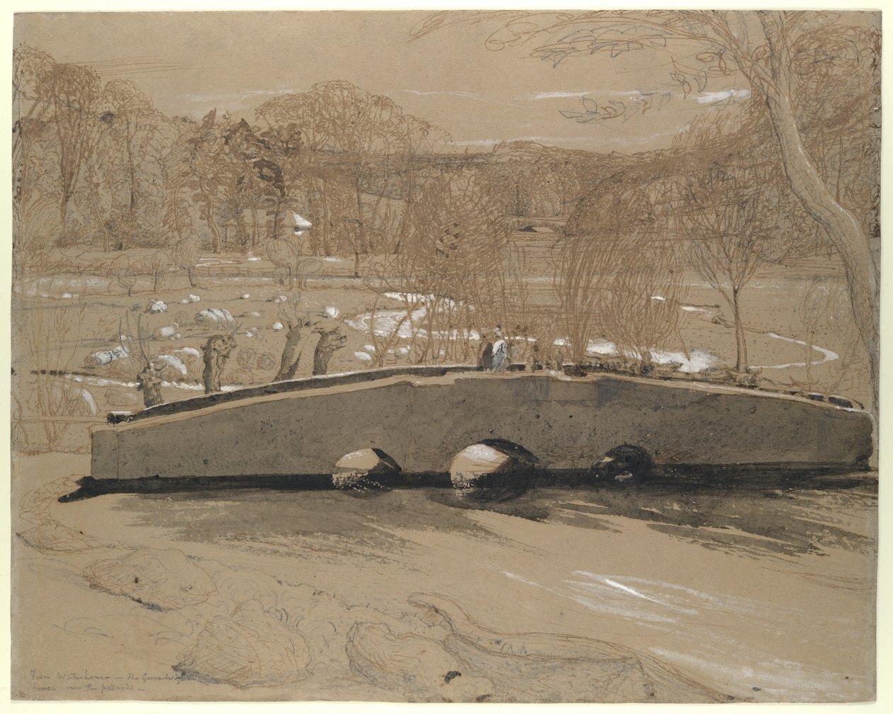Broen ved Shoreham af Samuel Palmer