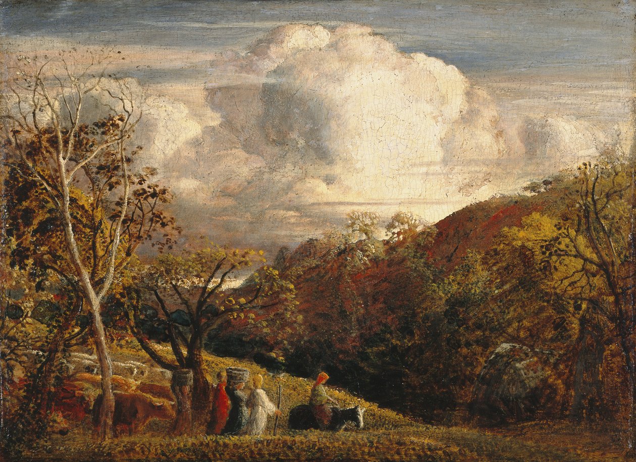 Den lyse sky af Samuel Palmer