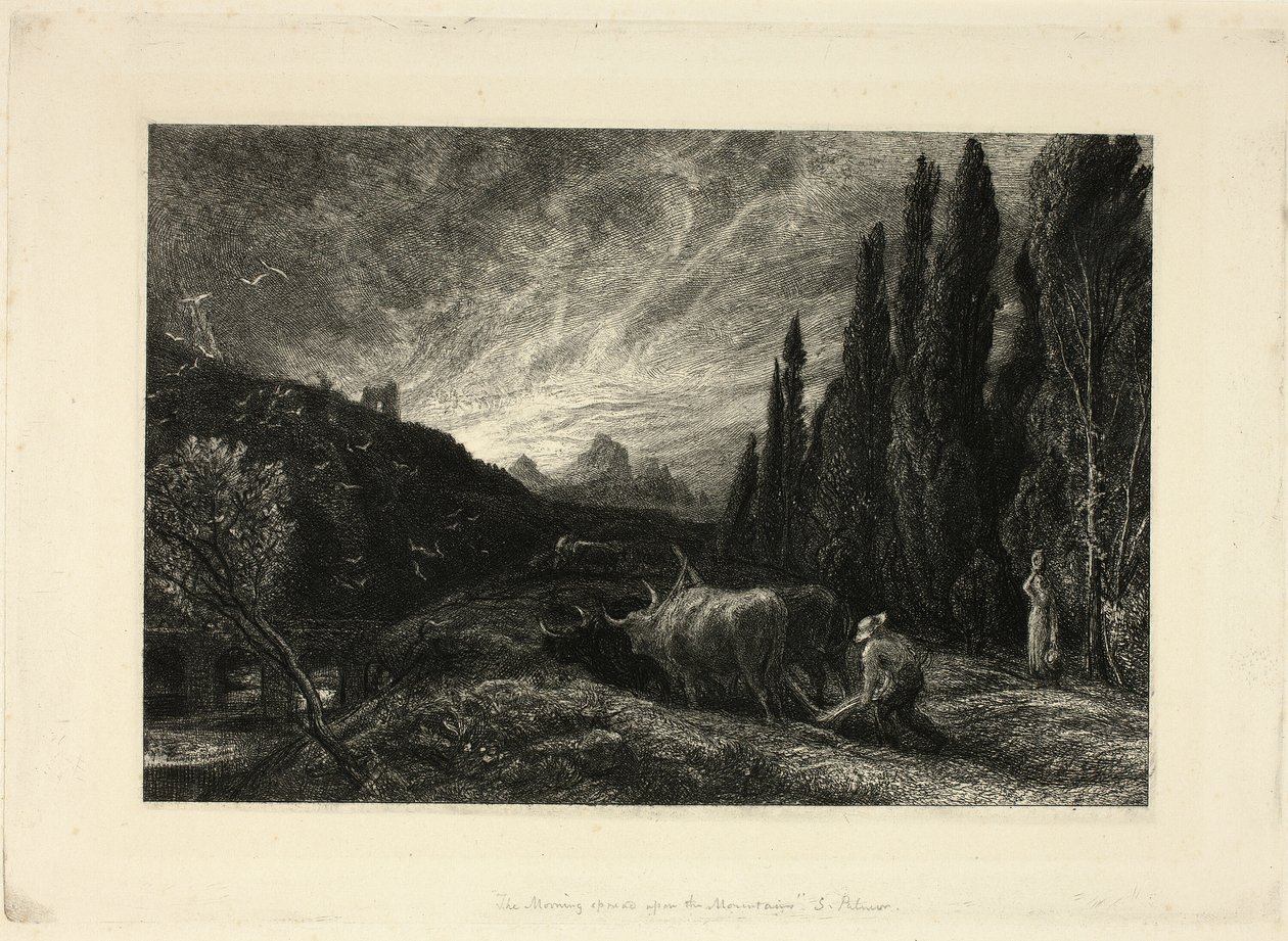 Den tidlige plovmand af Samuel Palmer