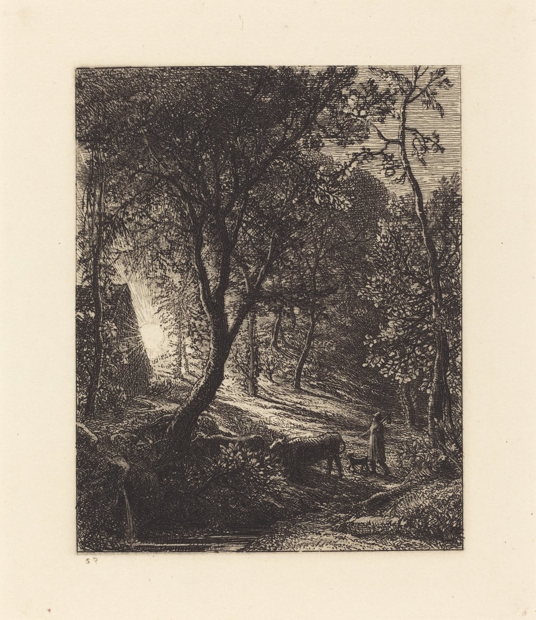 Hyrdehytten af Samuel Palmer