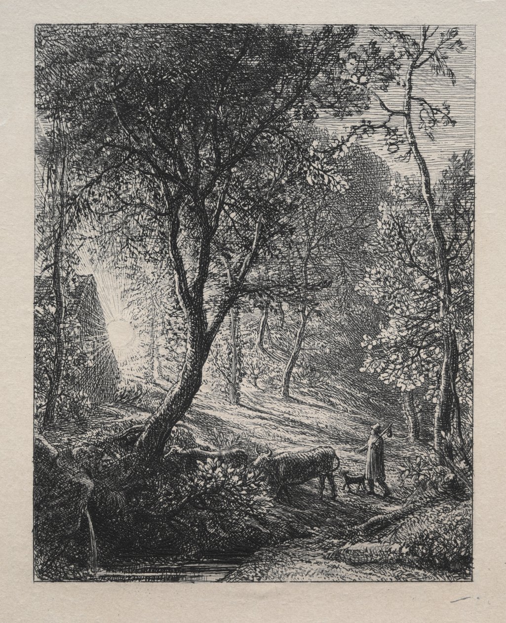 Hyrdehytten af Samuel Palmer