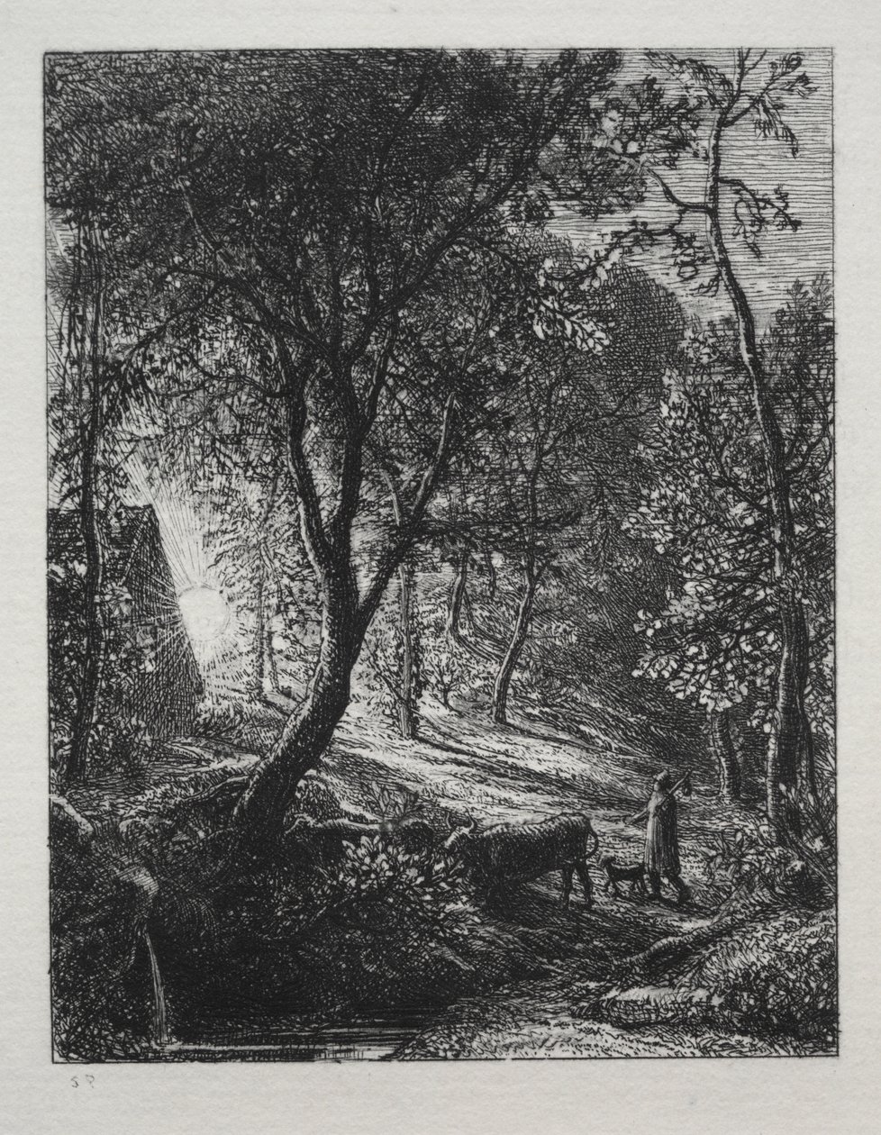 Hyrdehytten af Samuel Palmer