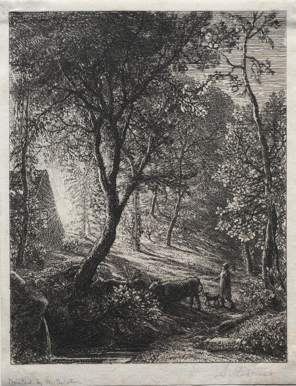 Hyrdehytten af Samuel Palmer