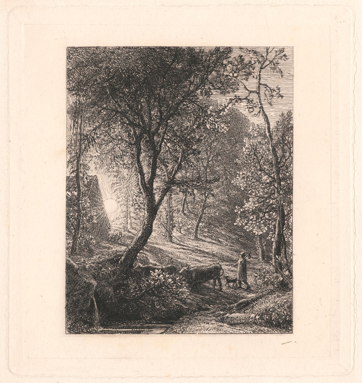 Hyrdehytten af Samuel Palmer